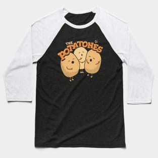 The Potatones - Veggie Pun Singing Trio Baseball T-Shirt